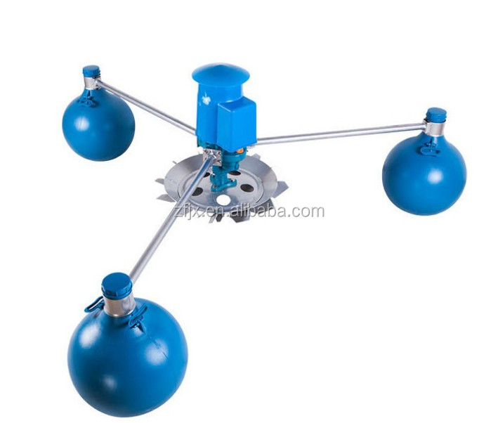 Fish Pond Aerator - 1.5KW/220V高効率フローティング式魚エビ用水上噴水池曝気装置、養殖池用エアレーター