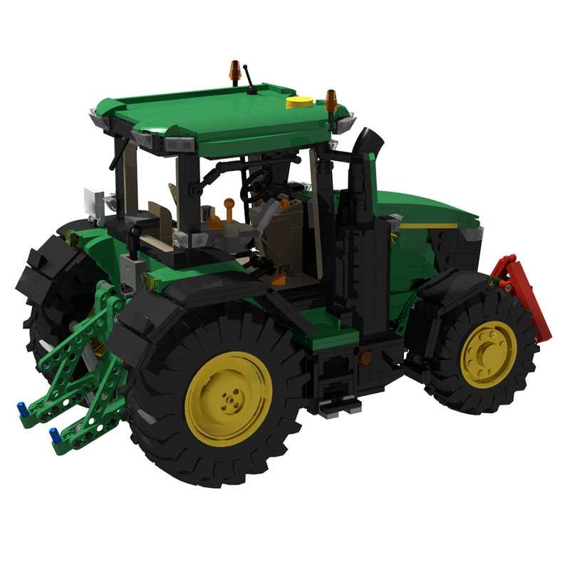 Urban Farming Agriculture - MOC-231420 アーバンファーム農業トラクター ビルディングブロックモデル 1984 ピース MOC