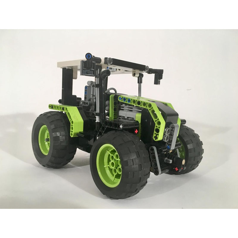 Urban Farming Agriculture - MOC-97333 都市農場農業トラクター ビルディングブロックモデル 660 パーツ MOC