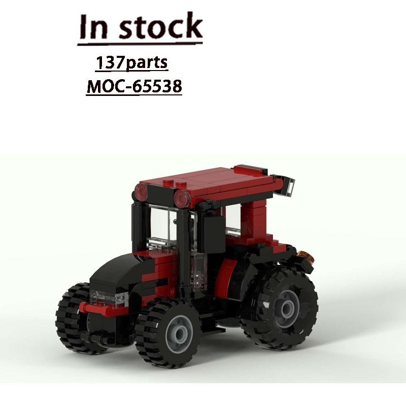 Urban Farming Agriculture - MOC-65538 都市農場農業レトロトラクタービルディングブロックモデル 137 パーツクリエイティブボーイズ子供の誕生日おもちゃギフト