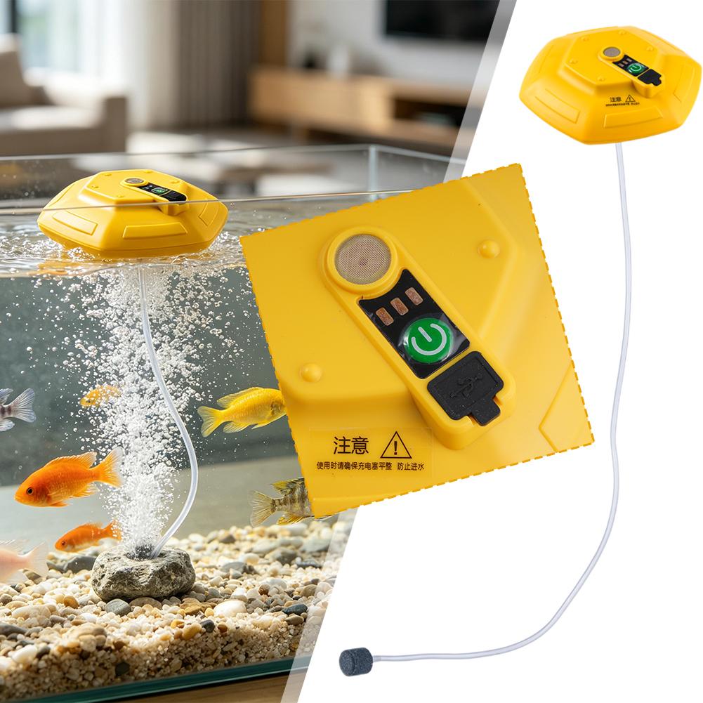 フローティングフィッシングエアレーターポンプUSB充電式スマ - Fish Pond Aerator のレビューと価格
