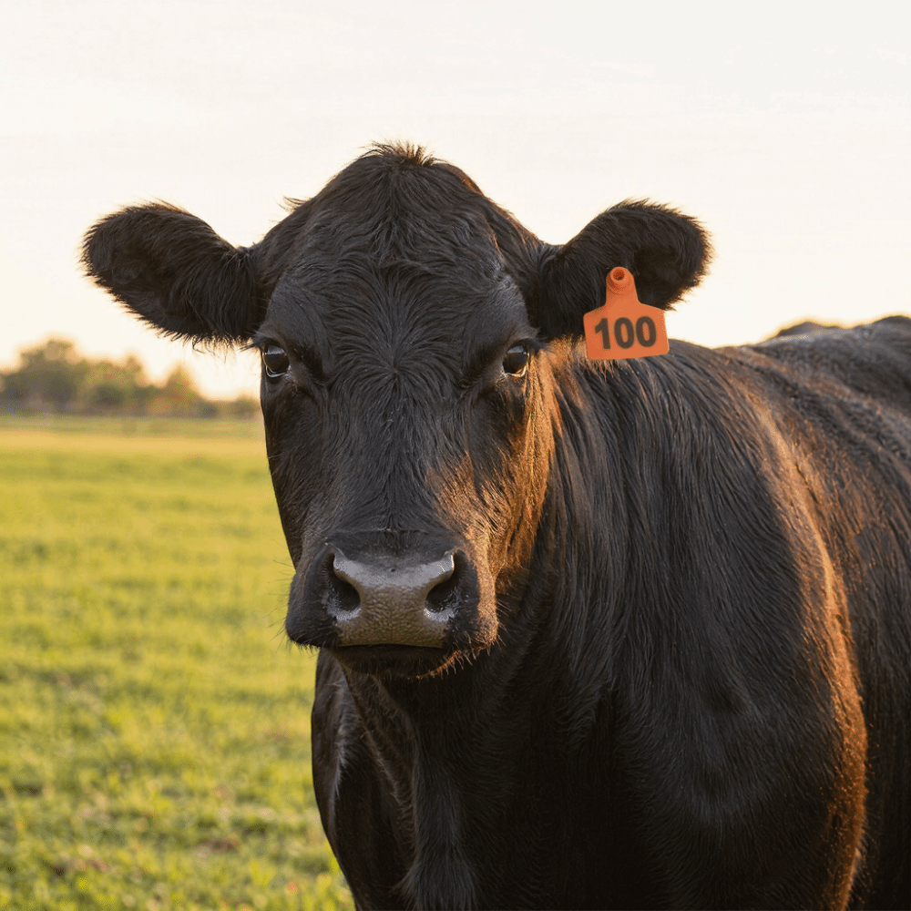 100個入りTPU家畜耳標 耐久性のある銅製ネイル 動物識別 - Livestock Ear Tag のレビューと価格