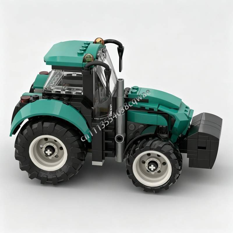 238ピース トラクター バラスト 農業車両 MOC ビルデ - Agriculture Farming Education のレビューと価格