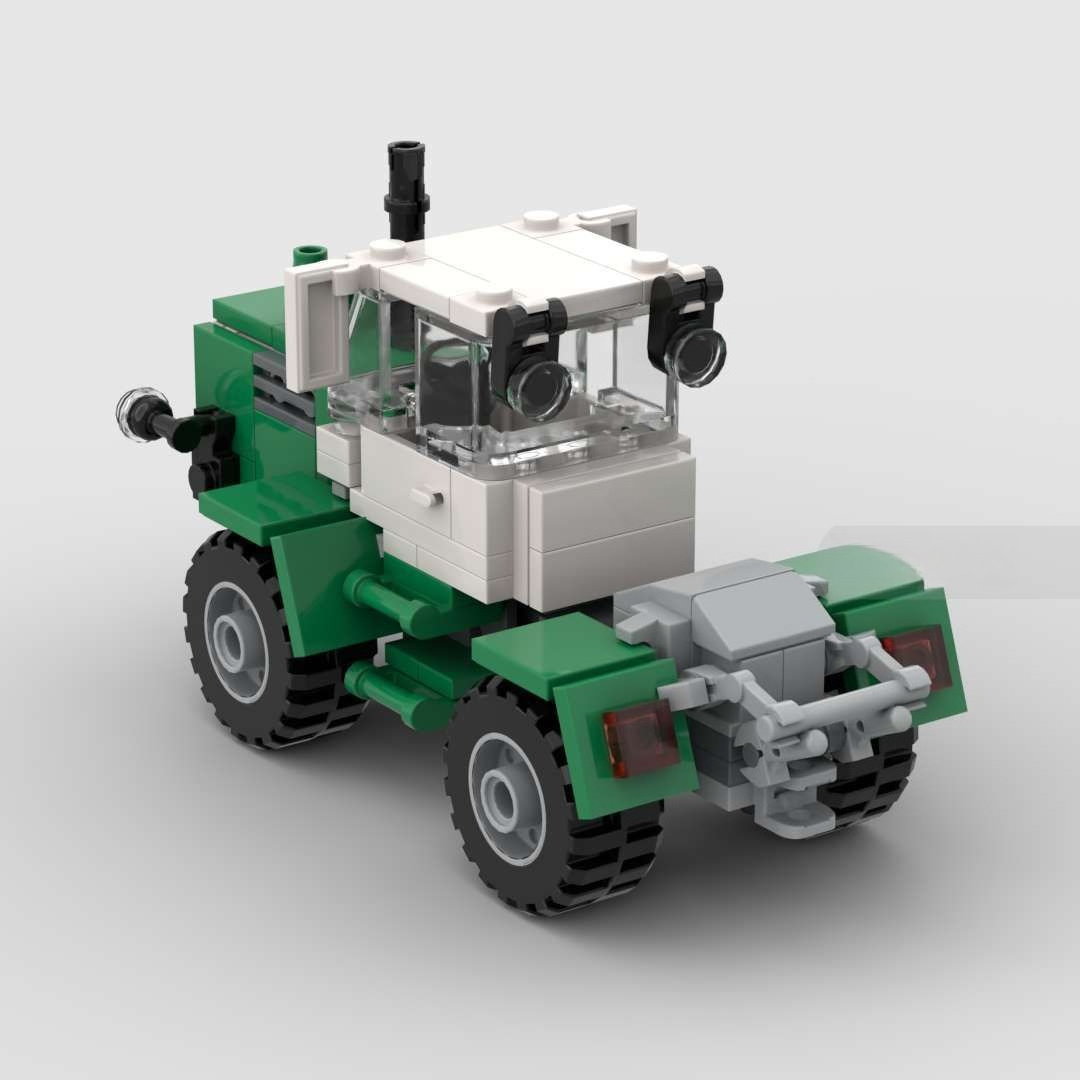 クリエイティブグリーンファームトラクターブリック組み立てセッ - Agriculture Farming Education のレビューと価格