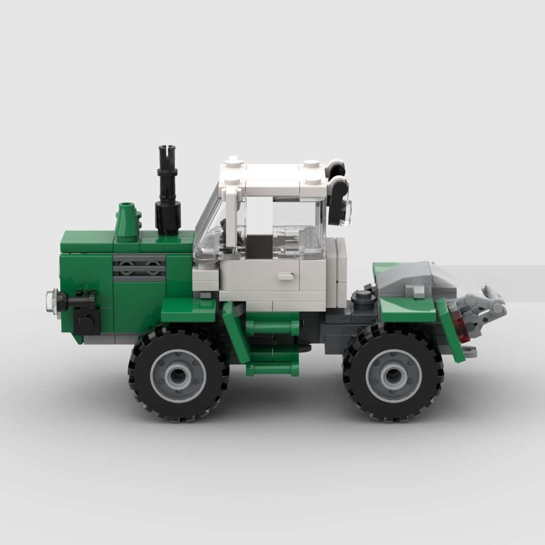 クリエイティブグリーンファームトラクターブリック組み立てセッ - Agriculture Farming Education のレビューと価格