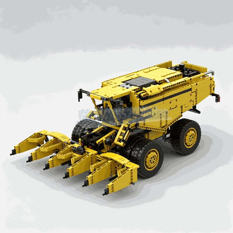1587ピース ハーベッター農業機械 MOCモデル カスタム - Agriculture Farming Education のレビューと価格
