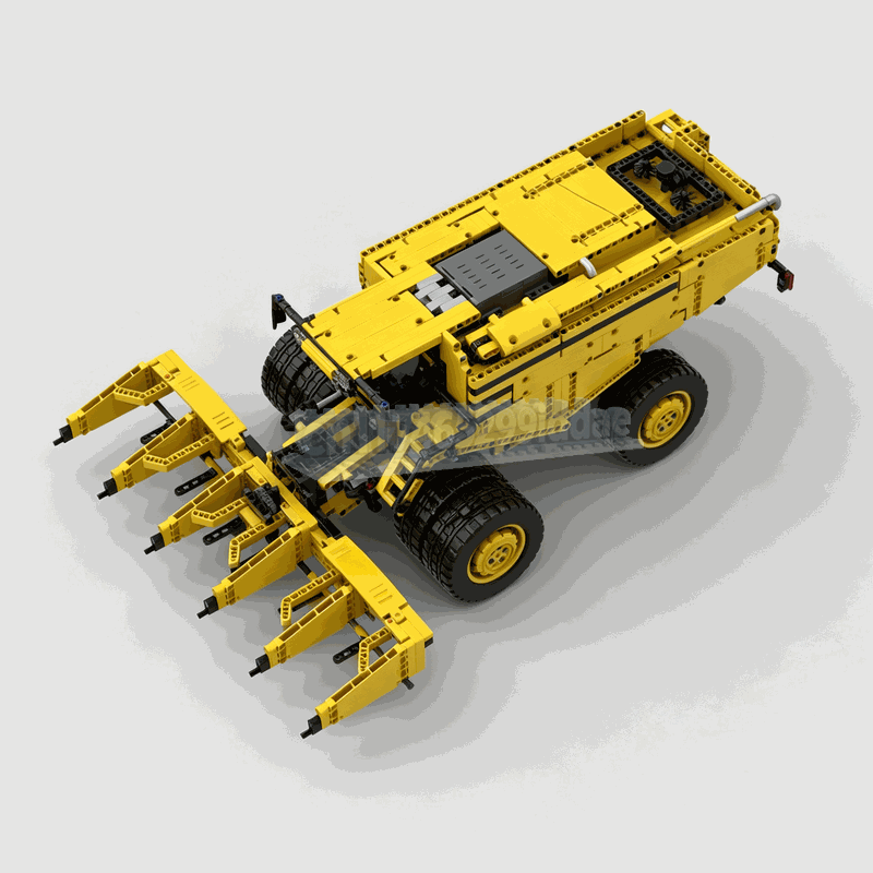 1587ピース ハーベッター農業機械 MOCモデル カスタム - Agriculture Farming Education のレビューと価格