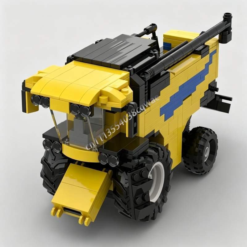 690ピース コンバインハーベスター 農業機械モデル カスタ - Agriculture Farming Education のレビューと価格