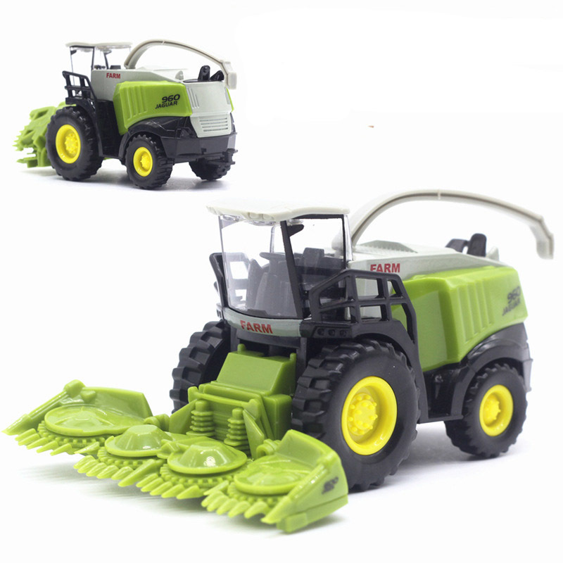B075 金属農場トラック農業ハーベスター車モデル子供のおも - Agriculture Farming Education のレビューと価格