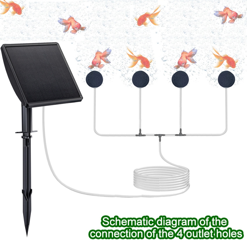 ソーラー式池用エアレーター ソーラー池ポンプ 水槽エアレータ - Fish Pond Aerator のレビューと価格