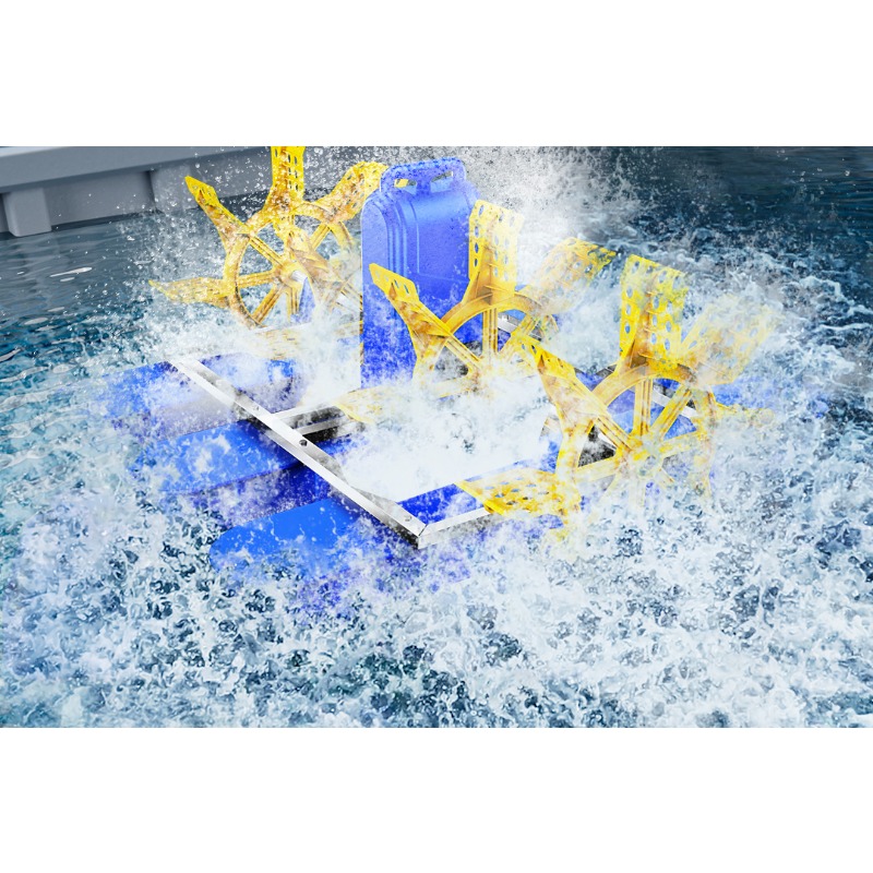 水車式養魚池エアレーター 養魚池インペラ式酸素発生器 池養魚 - Fish Pond Aerator のレビューと価格
