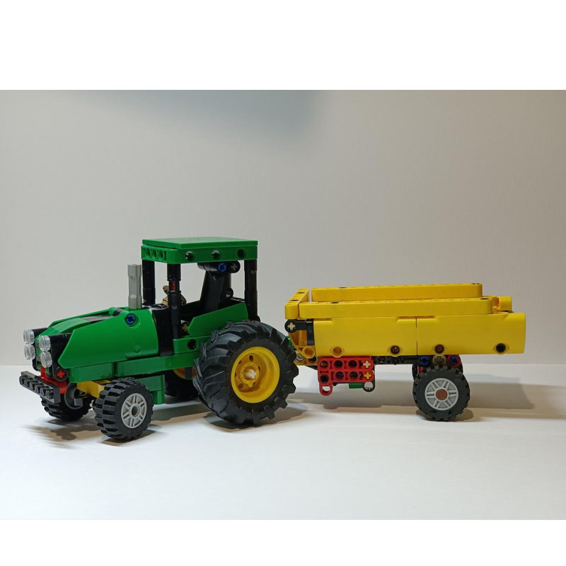 組み立てモデル MOC-136192 新人気農業用ビーチトラ - Agriculture Farming Pdf のレビューと価格