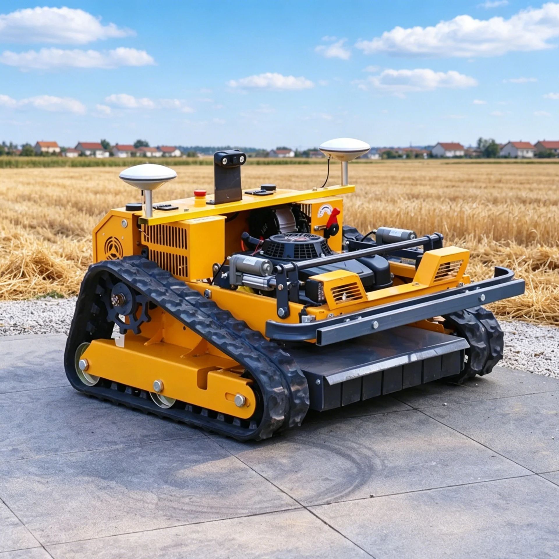 カスタマイズ可能なCE認証済みゼロターンクローラー式草刈機、 - Farming Zero のレビューと価格