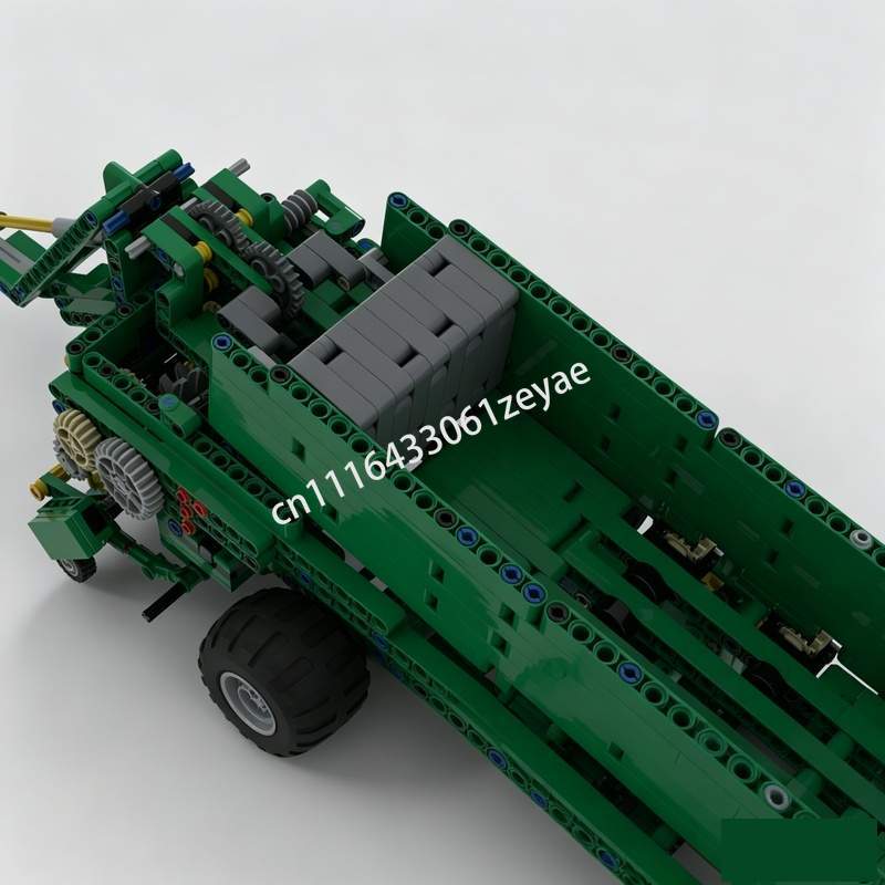 新しい 1535 個ファームベールプレス MOC 農業車両モ - Agriculture Farming Education のレビューと価格